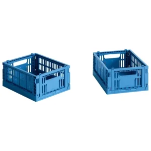 Barn HAY Colour Crate Mini, 2-pack, electric blue