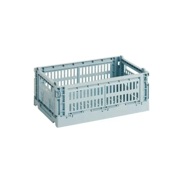 Barn HAY Colour Crate, S, återvunnen plast, dusty blue