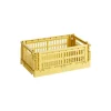 Barn HAY Colour Crate, S, återvunnen plast, dammgul