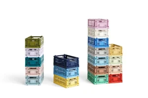 Barn HAY Colour Crate, S, återvunnen plast, dusty rose