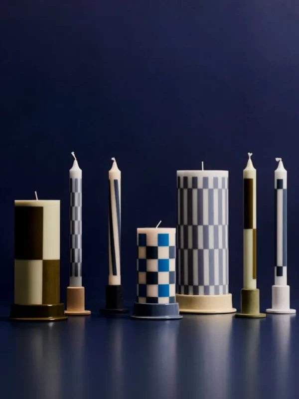 HAY Column ljus, S, off-white - blues