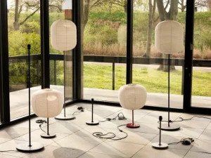 HAY Common bordslampa bas, toppgrå - grå terrazzo