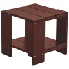 HAY Crate sidobord, 49,5 x 49,5 cm, iron red