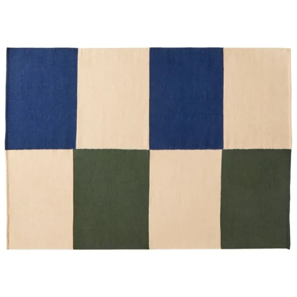 HAY Ethan Cook Flat Works matta, 170 x 240 cm, persikogrön rutig