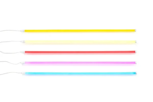 HAY Neon Tube LED lysrör, rosa