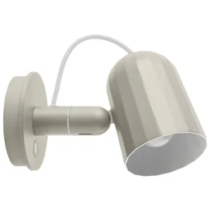 HAY Noc Wall Button vägglampa, naturvit