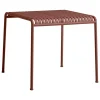 HAY Palissade bord, 82,5 x 90 cm, iron red