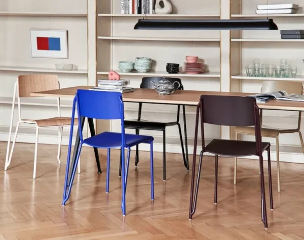HAY Petit Standard stol, svart - svart