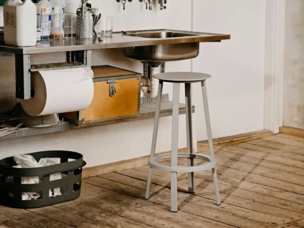 HAY Revolver barstol, 76 cm, grå