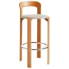 HAY Rey barstol, 75 cm, guld - beige Steelcut Trio 213