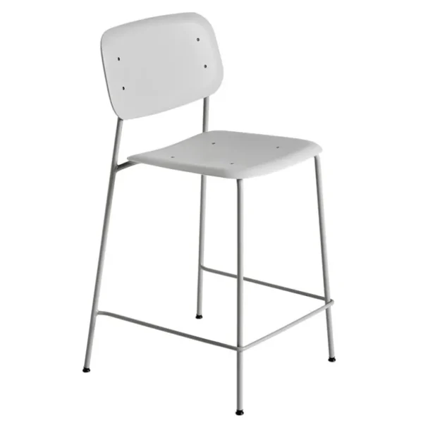 HAY Soft Edge 95 barstol, grå