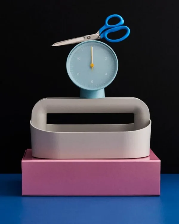 HAY Table Clock, blå