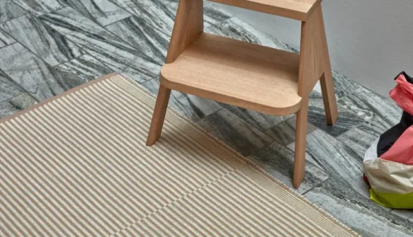 HAY Tapis matta, off-white - lavender
