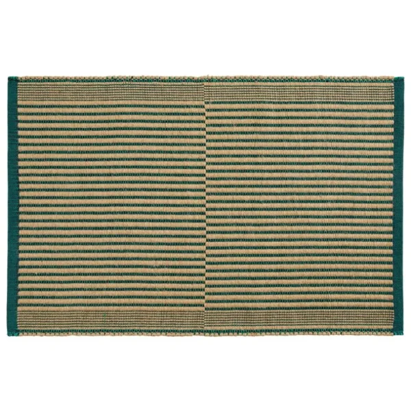 HAY Tapis matta, svart - grön