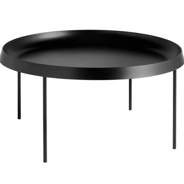 HAY Tulou soffbord 75 cm, svart