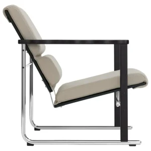 Hem Experiment fåtölj 502, svart - ljusbeige