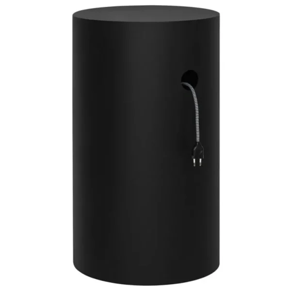 Hem Hide piedestalbord, svart