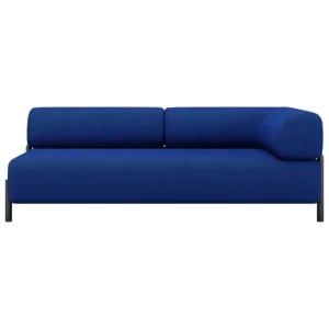 Hem Palo 2-sits chaise longue, höger, kobolt