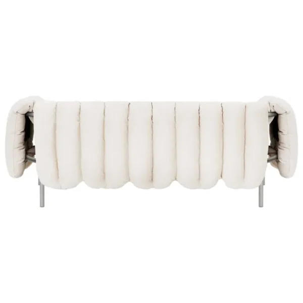 Hem Puffy 2,5-sitsig soffa, natur - rostfritt stål
