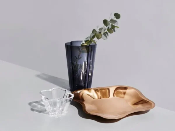 Iittala Aalto skål 358 mm, roséguld