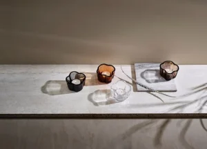 Iittala Aalto värmeljushållare 60 mm, grå