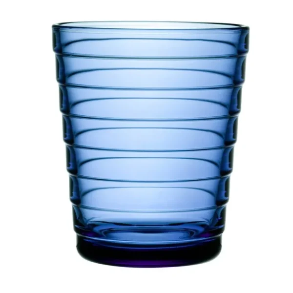 Iittala Aino Aalto glas 22 cl, 2-pack, ultramarin