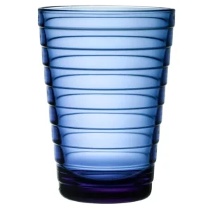 Iittala Aino Aalto glas 33 cl, 2-pack, ultramarin