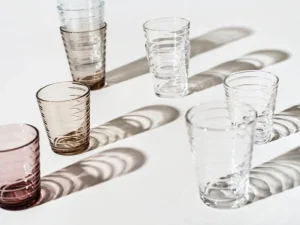 Iittala Aino Aalto tumblerglas 22 cl, 2-pack, linne