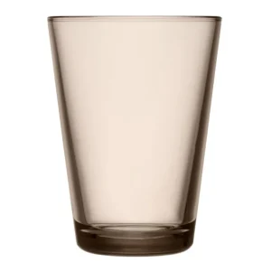 Iittala Kartio tumblerglas, 40 cl, 2-pack, linne