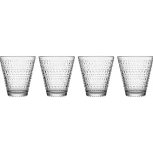 Iittala Kastehelmi glas 30 cl, 4-pack, klar