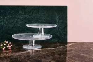 Iittala Kastehelmi kakfat, 240 mm, klar