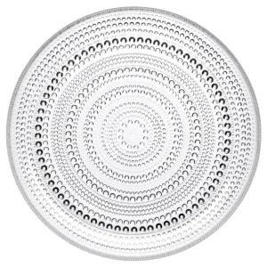 Iittala Kastehelmi tallrik 248 mm, klar