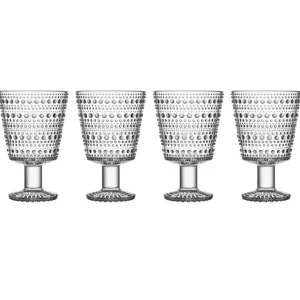 Iittala Kastehelmi universalglas 26 cl, 4-pack, ofärgade