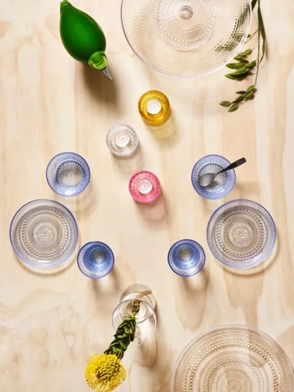 Iittala Kastehelmi värmeljushållare 64 mm, citron