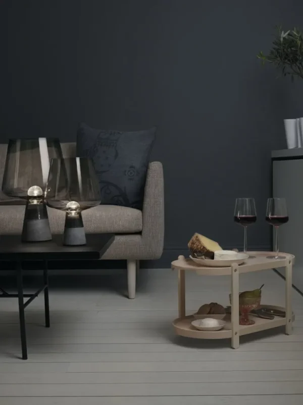 Iittala Leimu bordslampa 38 cm, grå