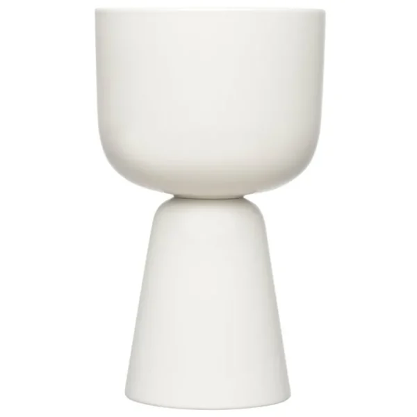Iittala Nappula blomkruka 260 x 155 mm, vit