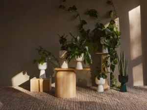 Iittala Nappula blomkruka 230 x 155 mm, beige