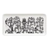 Iittala Taika tallrik, rektangulär, 12 x 24 cm, svart