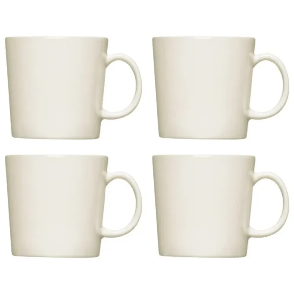 Iittala Teema mugg 0,3 l, vit, 4 st