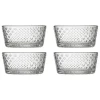 Iittala Tundra skål, 25 cl, 4-pack, ofärgad