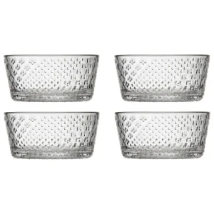 Iittala Tundra skål, 25 cl, 4-pack, ofärgad