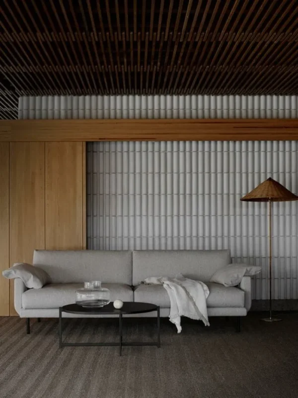 Interface Bebé soffa, 226 cm, grå Muru 470 - ek