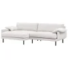 Interface Bebé soffa m/ chaise longue, vänster, beige Muru 472 - svart met