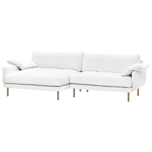 Interface Bebé soffa m/ chaiselong, vänster, vit Jagger 1 - ek