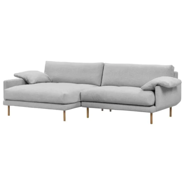 Interface Bebé soffa m/ chaise longue, vänster, grå Muru 470 - ek