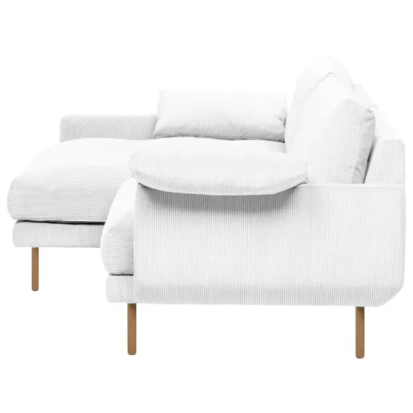 Interface Bebé soffa m/ chaiselong, vänster, vit Jagger 1 - ek