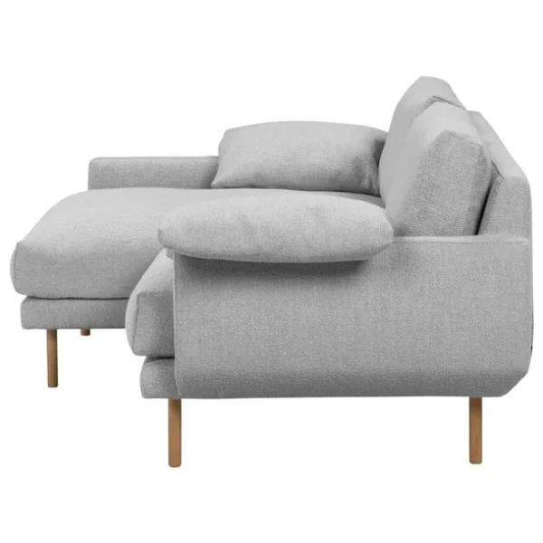 Interface Bebé soffa m/ chaise longue, vänster, grå Muru 470 - ek