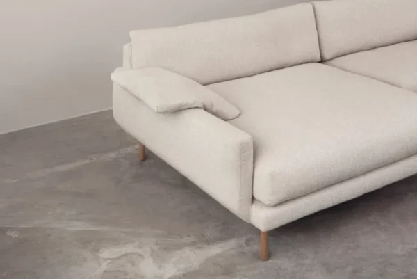 Interface Bebé soffa m/ chaiselong, vänster, vit Jagger 1 - ek