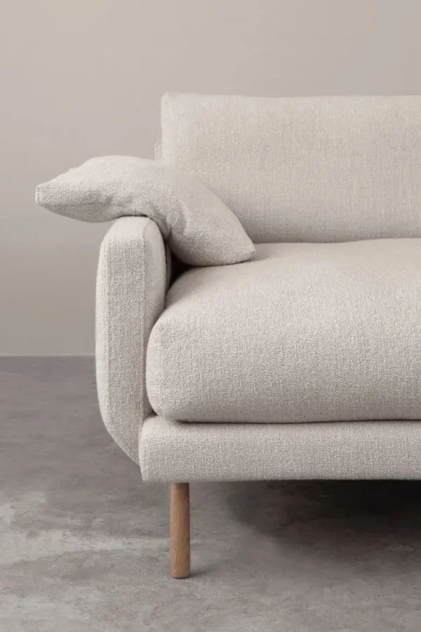 Interface Bebé soffa m/ chaise longue, vänster, grå Muru 470 - ek