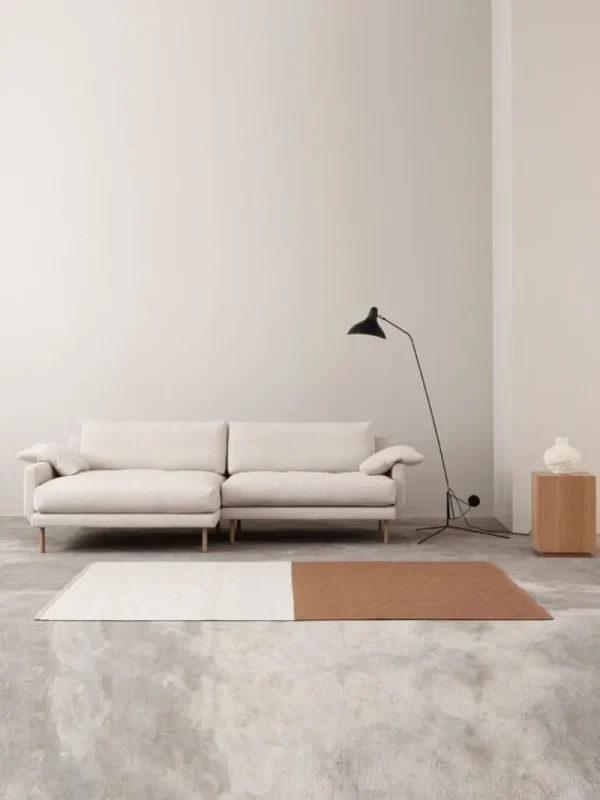 Interface Bebé soffa m/ chaiselong, vänster, vit Jagger 1 - ek